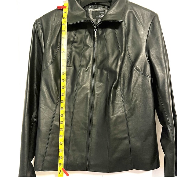 EAST 5TH Women’s Genuine Leather Jacket in Black - New - Picture 5 of 5